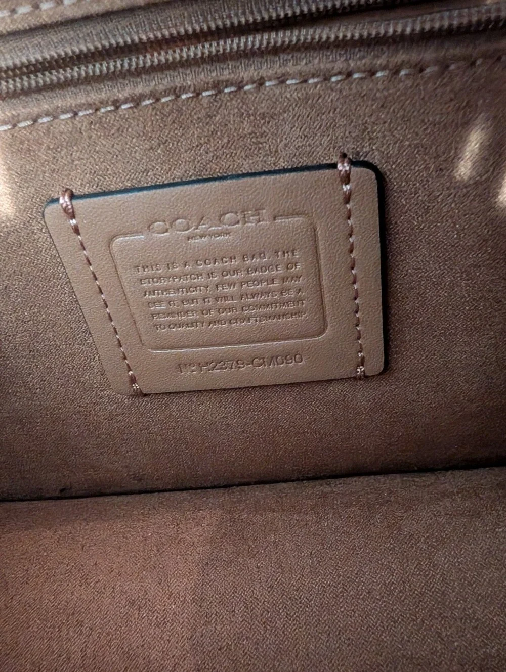 Coach - Large Morgan Square Crossbody - Black / Silver